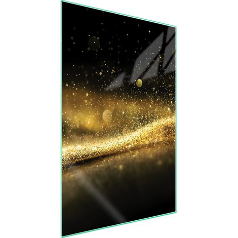 TAGLIERE IN VETRO 35x52 Glitter (1/5)