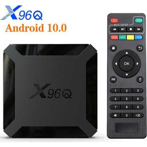 X96Q TV-Box Android 10.0 TV-Box H616 – 2 GB + 16 GB / 4K HD Multimedia WiFi 2,4 GHz, Multimedia-Player TV-Box – b21 (1/4)