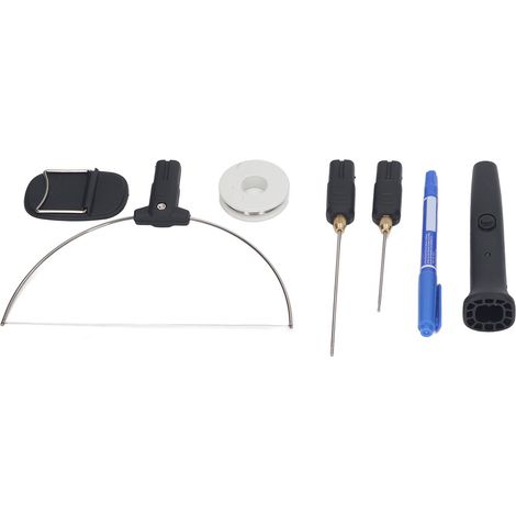 3-in-1 Heißdraht-Schaumstoffschneider-Set, elektrischer Gravierstift für Polystyrol und Polyethylen, Heimwerkerwerkzeug, 100–240 V Wechselstromstecker (EU) (1/5)