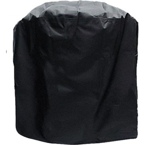 Barbecue Grill Couverture De Barbecue Rond Imperméable À l'eau, Barre Extérieure Pluie Noir Anti-Poussière Charbon De Gaz Barbe Électrique (Taille : 58x77cm) (1/5)
