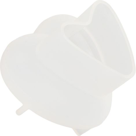 Moule en silicone pour bouton de meuble en forme de cœur, bouton de tiroir, moule en silicone pour bougie d'aromathérapie DIY et résine époxy cristalline (1/5)
