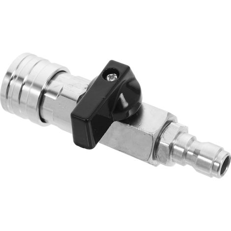 Accesorio de acero inoxidable para la regulación del agua en lavadoras de alta presión y lavado de autos. (1/5)