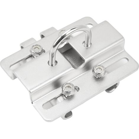 Support d'ancre à montage sur rail en acier inoxydable de qualité marine, support d'ancre vertical pour bateaux, navires et yachts, grand format 8585SE2L, rails de 1 po à 1 1/4 po (1/5)