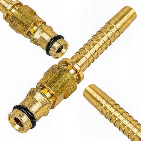 Raccordo per Tubo DN6 compatibile con Idropulitrice Kärcher Serie K – Sistema Click 8,6 mm  Installazione Facile  Uso Domestico e Semi-Professionale