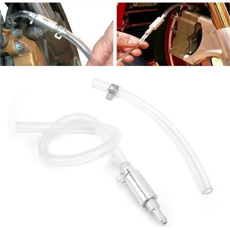 Tuyau de remplissage de carburant pour moto, dispositif de déverrouillage de frein hydraulique, tuyau de purge d'outils (1/5)