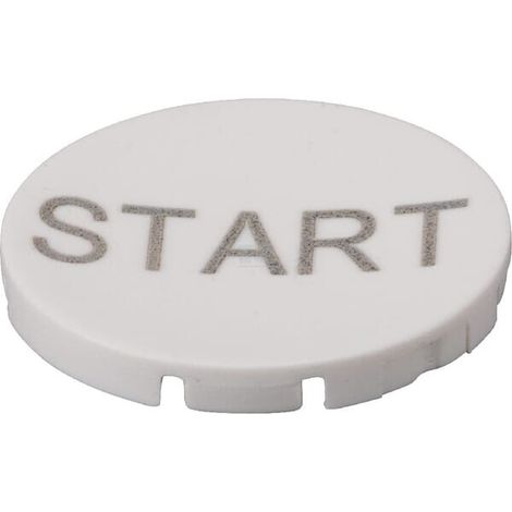 Placca pulsante bianca "START" EATON M22XDWGB1