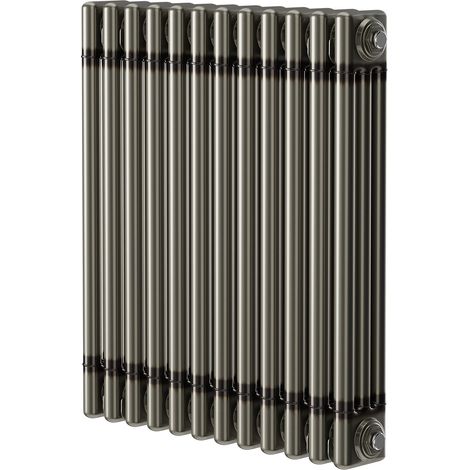 Colosseum Raw Metal 600mm x 554mm Triple Panel Radiator (1/5)