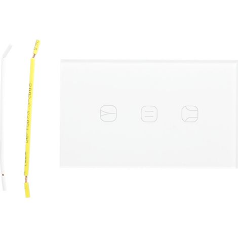 Interrupteur intelligent WiFi pour rideaux, commande vocale à distance compatible Alexa/Google Home, prise US AC100-240V (1/5)