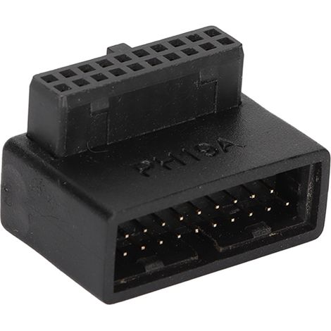Adaptateur USB 3.0 90° PH19A 19/20 broches, carte multicouche, montage rapide et fiable