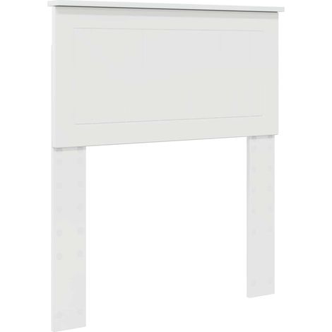 Tête de lit Blanc Brillant 75 cm Bois d'ingénierie (1/5)