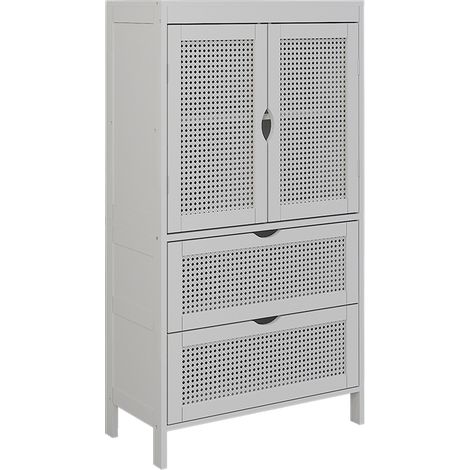 mobiletto bagno Liora, Bianco, 60 x 110 cm, Vicco (1/5)