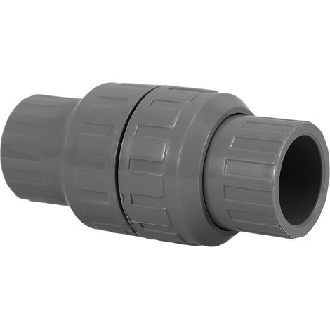 Clapet Anti Retour Pvc 32Mm Pour Tuyaux Eau Vanne Anti Refoulement Durable Installation Facile ÉTanchéIté Fiable Pour SystèMes De Plomberie (1/4)