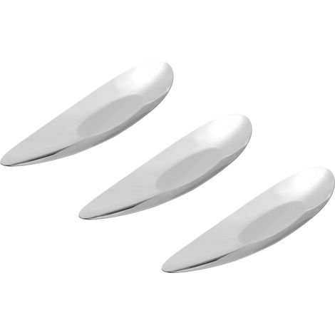 Cuencos para aperitivos Lurch, 3 unidades, acero inoxidable, 23 x 5,5 x 1,5 cm (1/2)