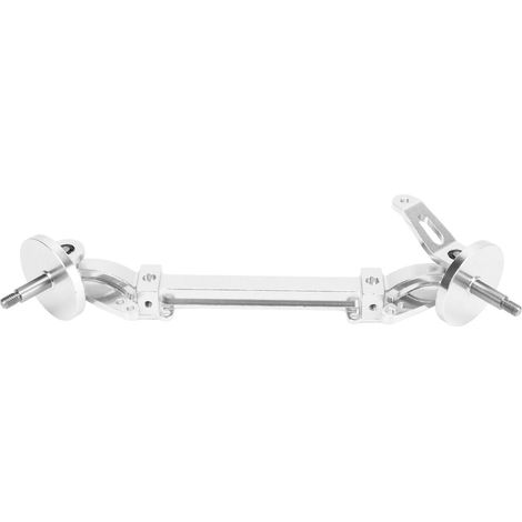179 mm RC-Vorderachse aus silberner Aluminiumlegierung, Ersatzteil für Tamiya RC-Modelle im Maßstab 1:14 (1/5)