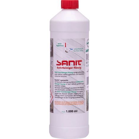Disgorgante per tubi, Sturalavandini liquido, Disgorgante liquido, 1000 ml