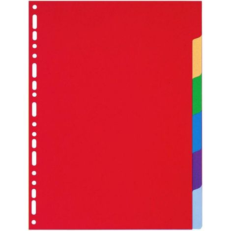 Exacompta 4906E divisor Transparente 1 pieza(s) (1/3)