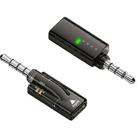Adaptateur audio convertisseur USB-C femelle vers 3,5 mm mâle pour casques filaires USB-C. (1/2)