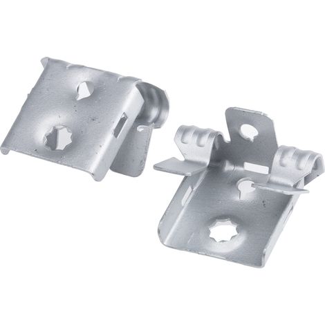 Support & pince de suspension de la poutre, Acier, Epaisseur de la bride 3 8 mm ( Prix pour Paquet de 25 )