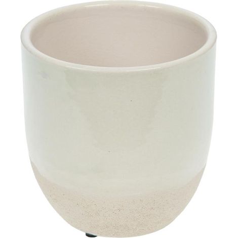 Amadeus - Cache pot Belga Ivoire 15 cm
