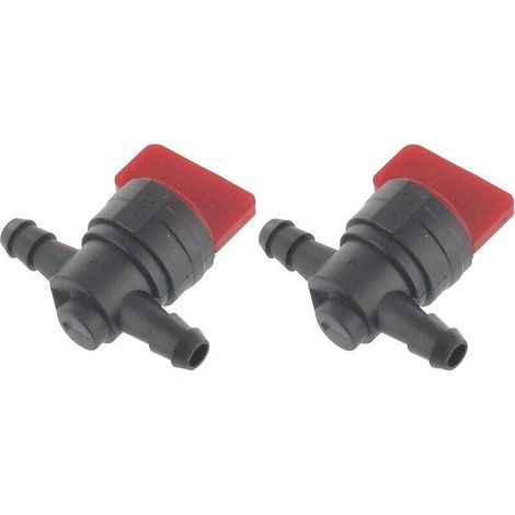 2x Kraftstoffhahn kompatibel mit Briggs & Stratton 698183 493960 494768 Rasentraktor-Kraftstoffhahn (1/5)