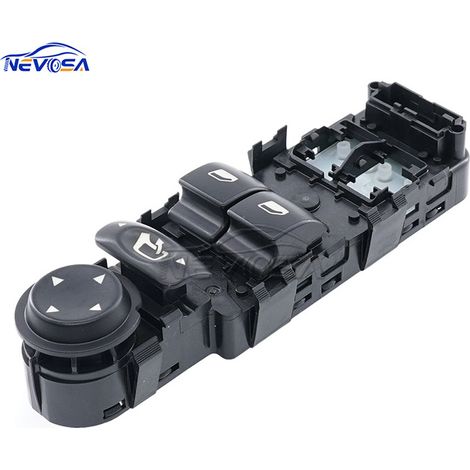 6554.HE is suitable for Citroën C4 cars, specifically for the master switch of the power windows and the power window button. (1/4)