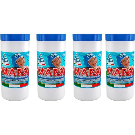 De'tartrant d'eau MABO et agent se'questrant de me'taux pour piscines 1 l pour e'viter les de'pots de calcaire et de me'taux dans l'eau de piscine (1/2)