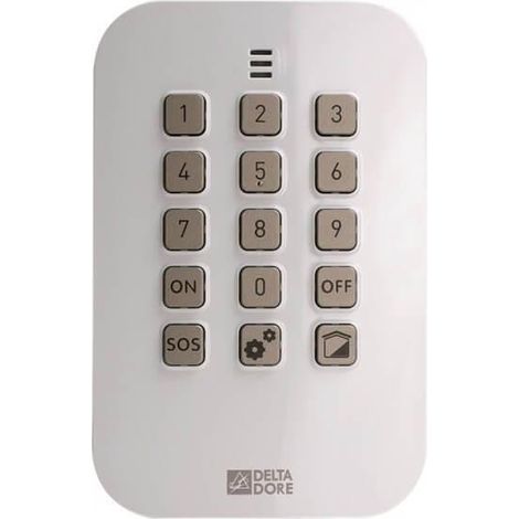 Clavier radio à touches - 6413253 - CLS 8000 Tyxal+ - Delta Dore