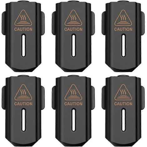 Chaussette en silicone pour bloc chauffant d'imprimante 3D Creality SPARKX I7, isolation thermique, lot de 6 (6 pièces) (1/5)