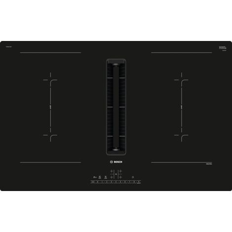 Induktionskochfeld 80cm 4 brenner 7400w schwarz - Bosch - pvq811f15e (1/5)