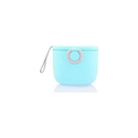 Dosatore per latte in polvere, 250 g, sigillato, portatile, da viaggio, con cucchiaino (blu, 1 confezione) - Crezuo
