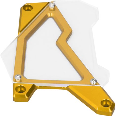CNC-gefräster Vorderradschutz aus Aluminium für S1000RR und S1000R, Gold (1/5)