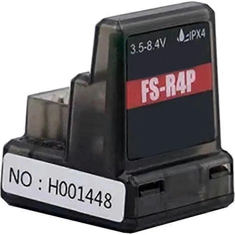Récepteur sans fil FS-R4P à quatre canaux haute vitesse, protocole ANT, utilisé pour les télécommandes G7P, G4P, MG7 et ST8 (1/5)