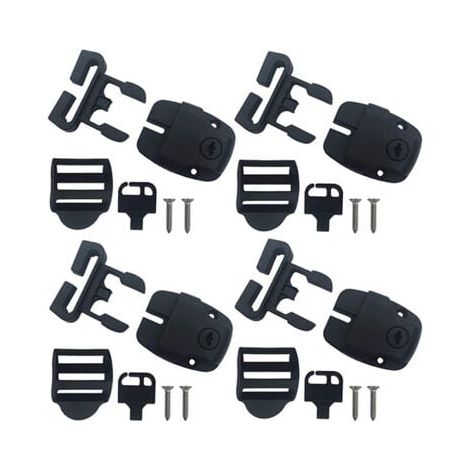 Kit de réparation de loquet de remplacement, pince de couvercle de spa, Kit de verrouillage à Clip de couvercle de spa (1/5)
