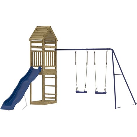 Outdoor Playset Impregnated Wood Pine vidaXL (1/5)