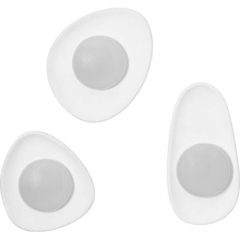 SKLUM Set mit 3 Givert Plaster LED-Wandleuchten Weiss (1/5)