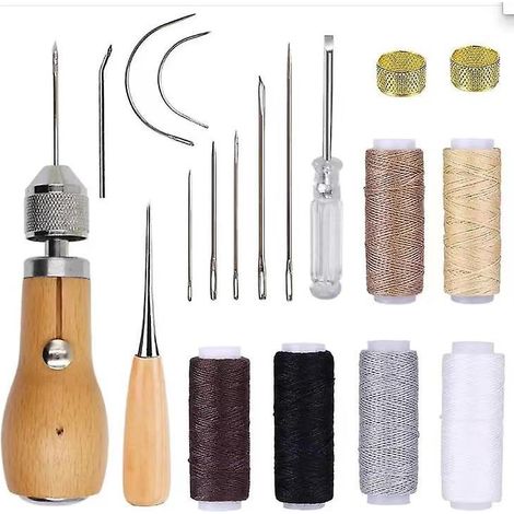 kit D Outils De Reparation De Piqueur A Main Professionnel Pour Piqueur Rapide Pour Le Cuir Et Les Tissus Lourds