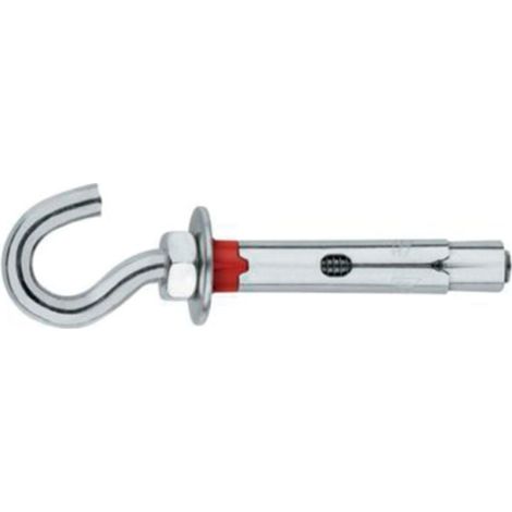 INDEX tornillo anclaje g 8c m6x45b 8 (caja 100) , Anclaje metálico de gancho abierto con principio de funcionamiento por expansión e instalación por par controlado.
Uso en hormigón