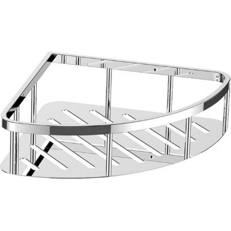 Angoliera doccia  in acciaio inox cromato  – Giada  Tecom (1/2)