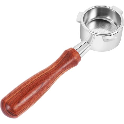 Porte-filtre à espresso sans fond, 54 mm, compatible avec Breville/Sage Barista, avec panier-filtre pour une extraction visuelle et une utilisation barista.-AquaForge (1/5)