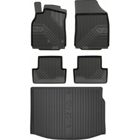 SET 77 Tapis de sol et sur-tapis Renault Megane 3 Berline 2008-2016 (1/5)
