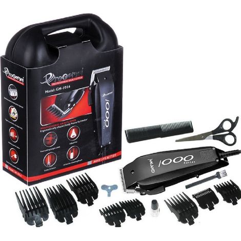 MaxTech - Tagliacapelli Professionale Uomo Cura Dei Capelli Barba Pettini Con Filo Gm-1016 - (1/3)