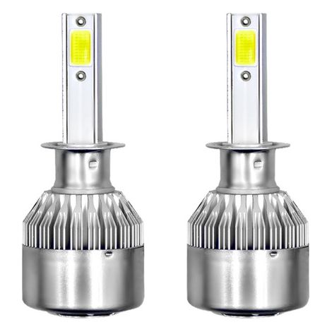 KIT A SCELTA H7 H4 H1 LAMPADE A LED 3800 LUMEN 36W 12V24V AUTO MOTO CAMION 6000K H1 LED 6000K