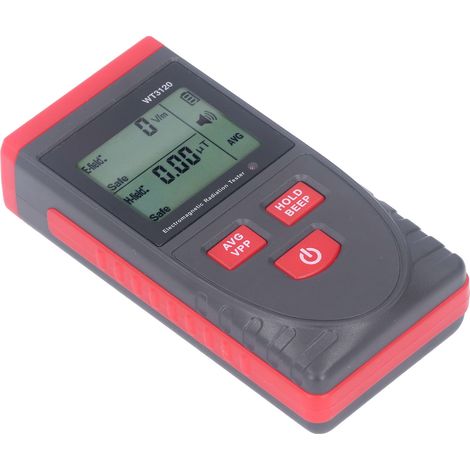 Hochpräziser EMF-Messer mit LCD-Bildschirm zur Messung elektromagnetischer Felder und Strahlung bei Elektrogeräten (1/5)