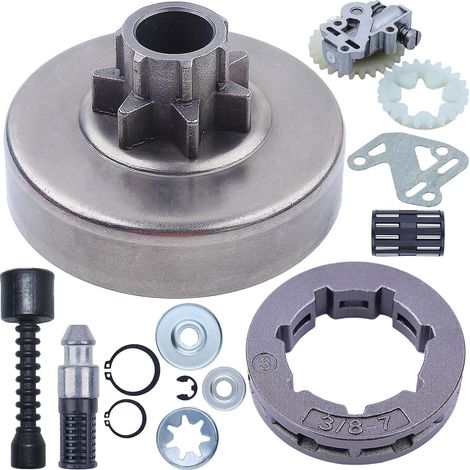 Pour turbine de pompe à huile Stihl 038MS380, 3/8" 7T Pour Stihl MS360 MS380 038 070, 111900071003 11196403200 (1/5)