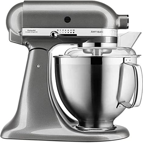 KitchenAid Artisan 5KSM185PSEMS Küchenmaschine grau Zinn (1/5)