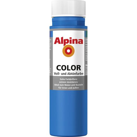 Alpina Color Abtönfarbe royal Blue 250 ml Abtönfarbe