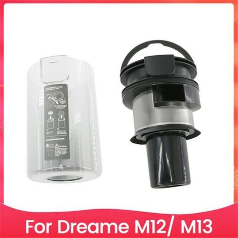Bac A Poussiere - Multi Cone Cyclonique - Pour Aspirateur Robot Dreame M12 M13 - Ensemble De Rechange (1/5)