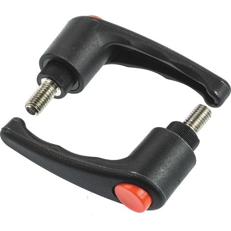 Levier de serrage RS PRO, , filetage M8, Mâle L. 15mm ( Prix pour Paquet de 2 )