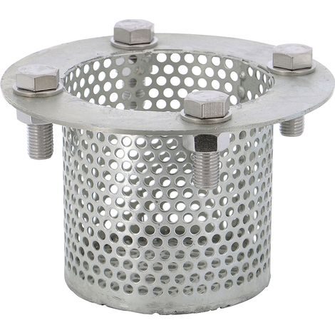 Crépine acier seule maille 6 mm pour bride PN10/16 - Série 367 Ø200