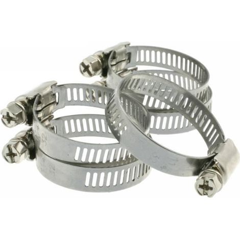 Collier de serrage - Maxiscooter - 32mm - Acier - Collier à bande perforée - Simple